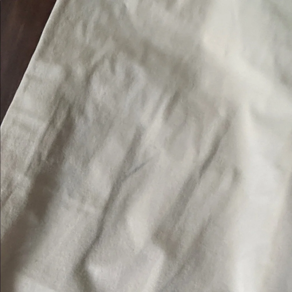 Girls Cream Cargo Pants